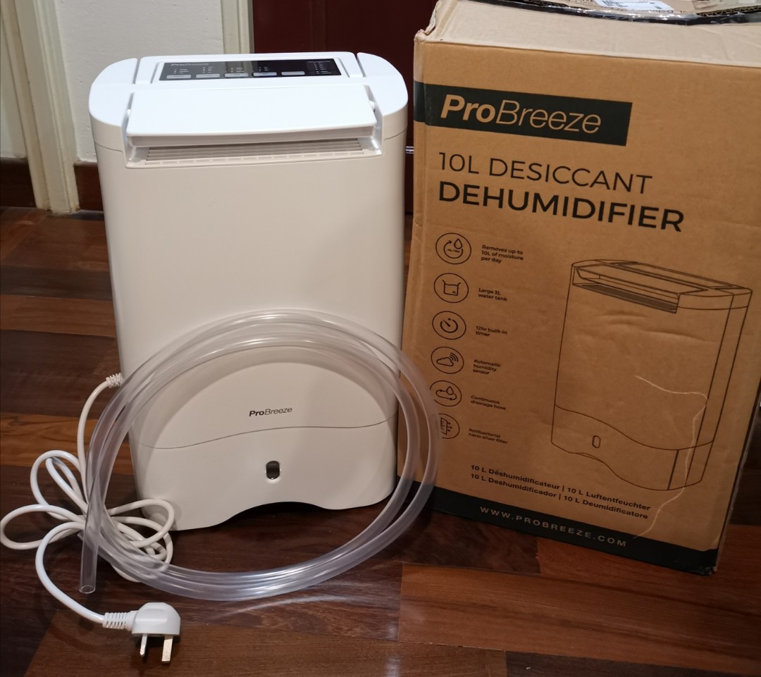 Pro Breeze Dehumidifier 10L, TV & Home Appliances, Air Purifiers