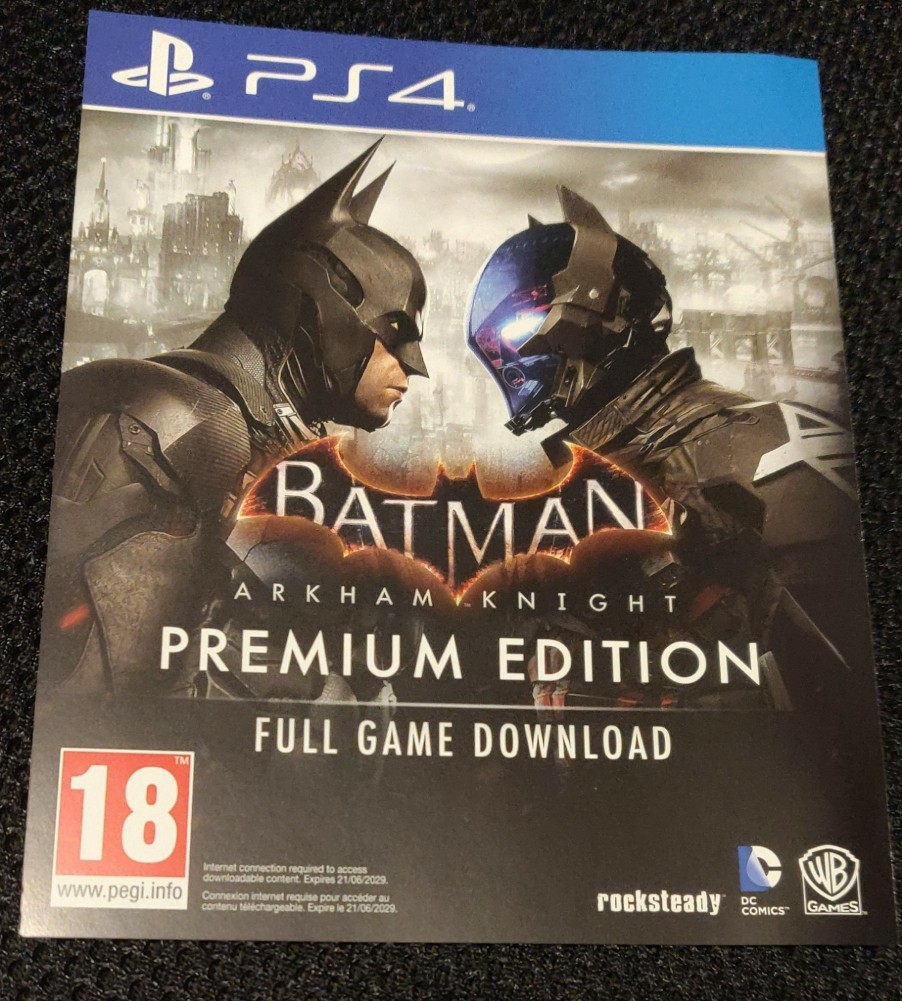 PS4 Batman Arkham Knight Full Game dlc code, Video Gaming, Video Games,  PlayStation on Carousell