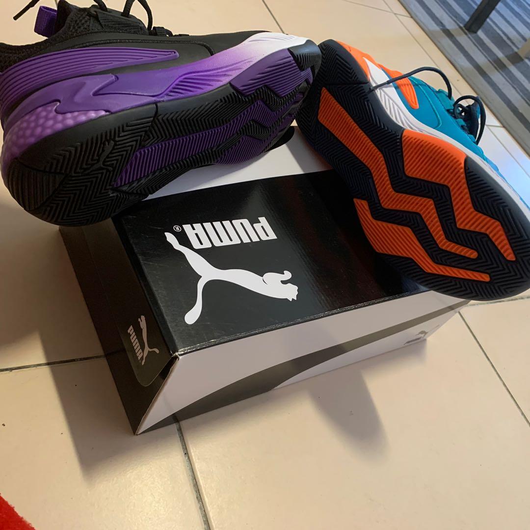 Puma Basketball Shoes Uproar ASG Fade Orange Purple