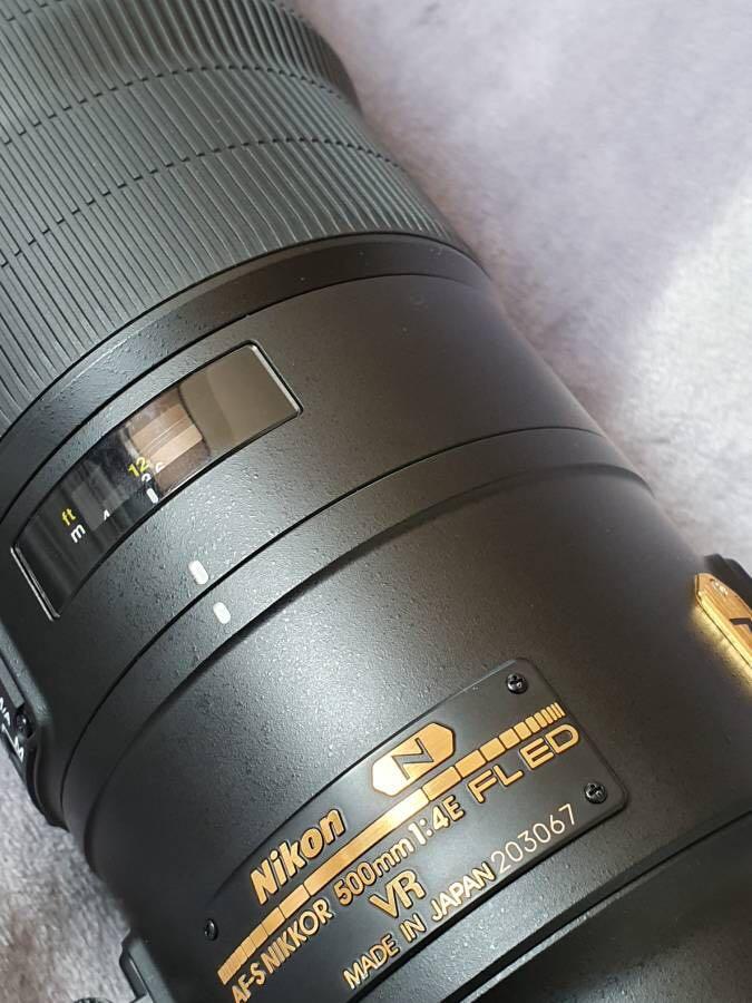 RARE** Nikon AF-S NIKKOR 500mm F4E FL ED VR, 攝影器材, 鏡頭及裝備