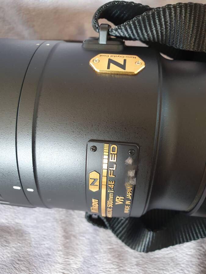 RARE** Nikon AF-S NIKKOR 500mm F4E FL ED VR, 攝影器材, 鏡頭及裝備