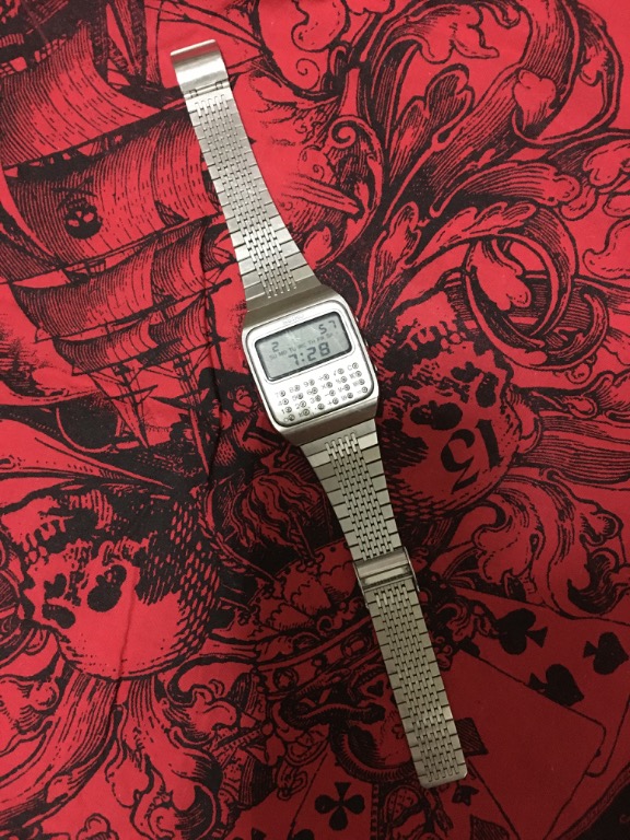 Rare Vintage Seiko Calculator Watch Luxury Watches On Carousell