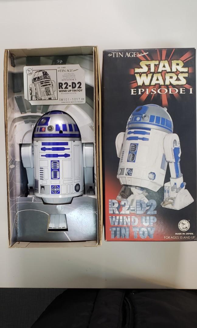 OSAKA TIN TOY STARWARS EPISODE1 R2-D2 WIND UP TINTOY ビンテージ