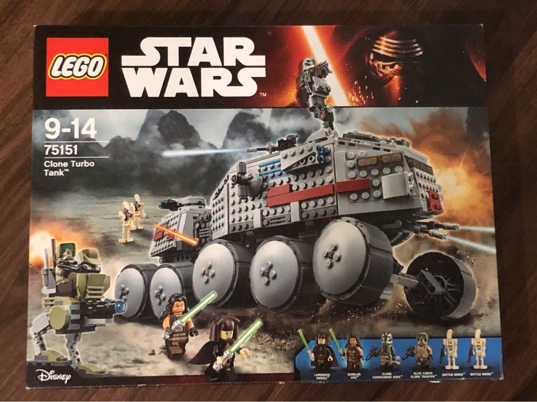 Star Wars Lego Clone Turbo Tank 