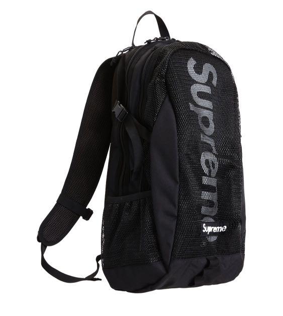 backpack supreme black