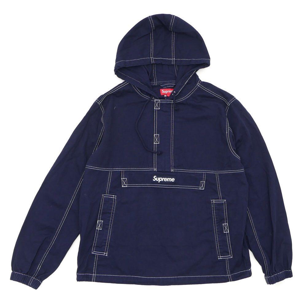 Supreme GORE-TEX Contrast Stitch Anorak Black Men's - FW19 - US