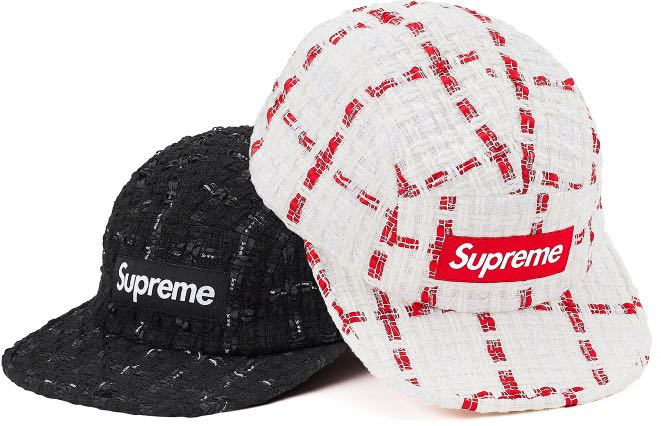 Supreme boucle on sale camp cap black