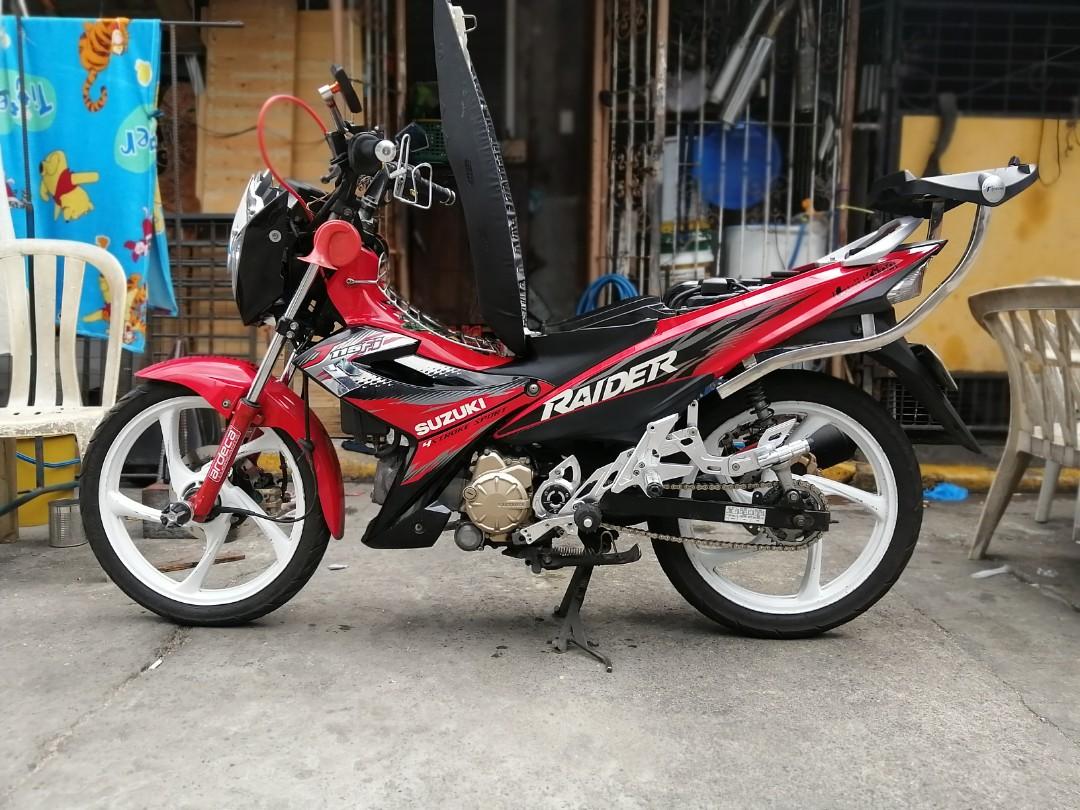 Suzuki Raider J 115 Fi, Motorbikes, Motorbikes for Sale on Carousell