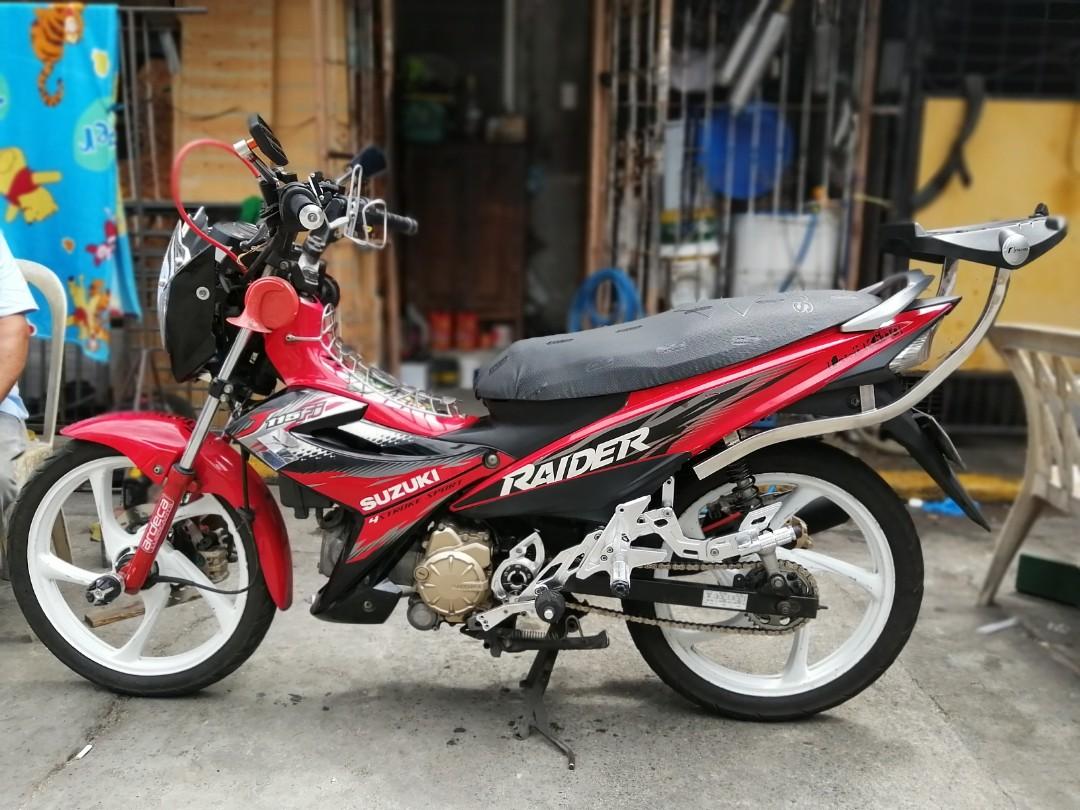Suzuki Raider J 115 Fi, Motorbikes, Motorbikes for Sale on Carousell