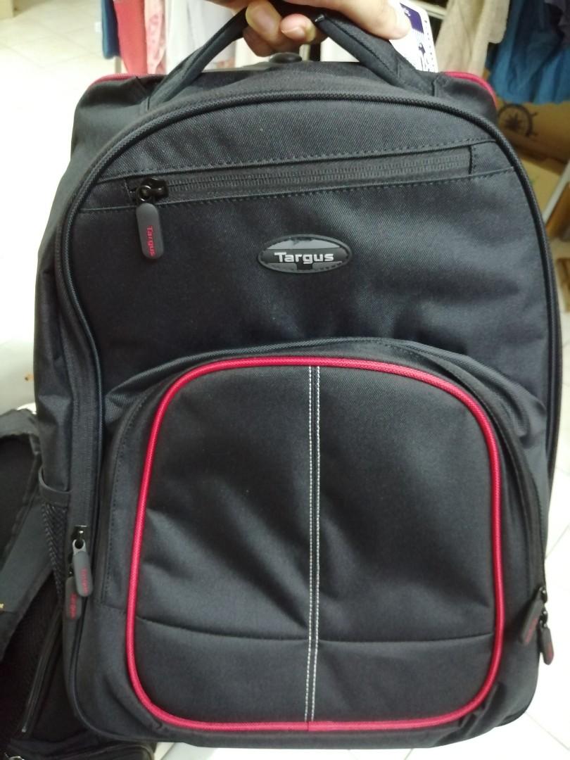 Targus 16" Compact Rolling Laptop Bag/ Backpack Red (TSB750AP70