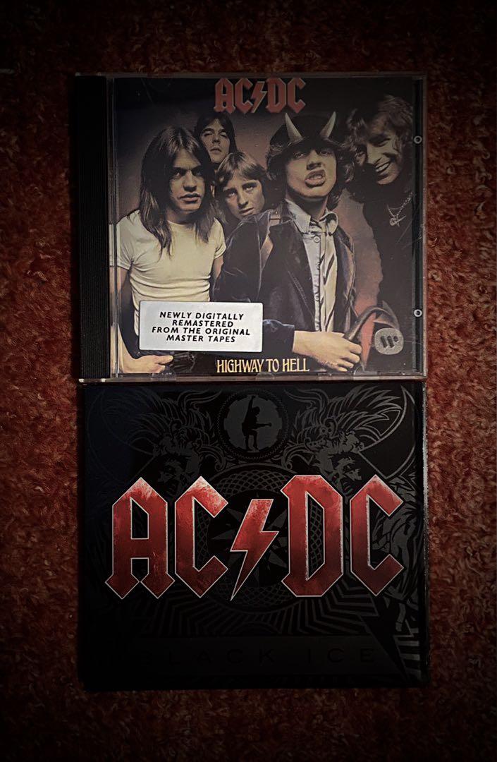 Two Ac Dc Albums Music Media Cds Dvds Other Media On Carousell