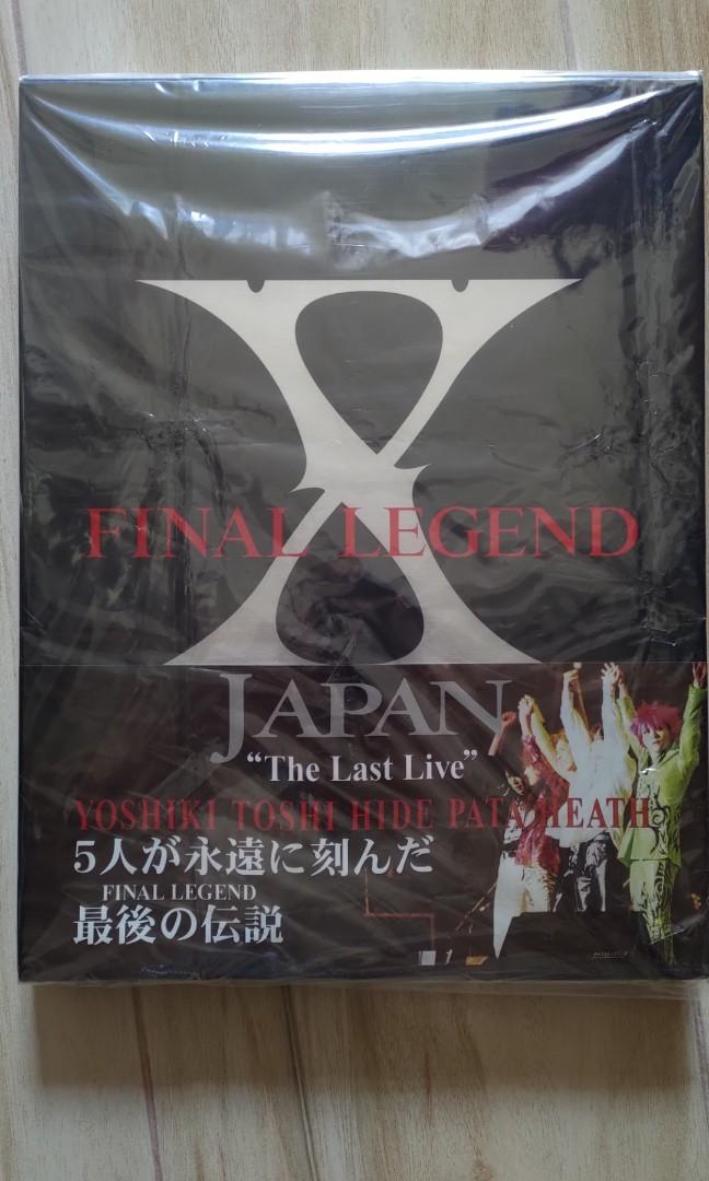 X JAPAN FINAL LEGEND LAST LIVE 寫真集場刊, 興趣及遊戲, 玩具& 遊戲