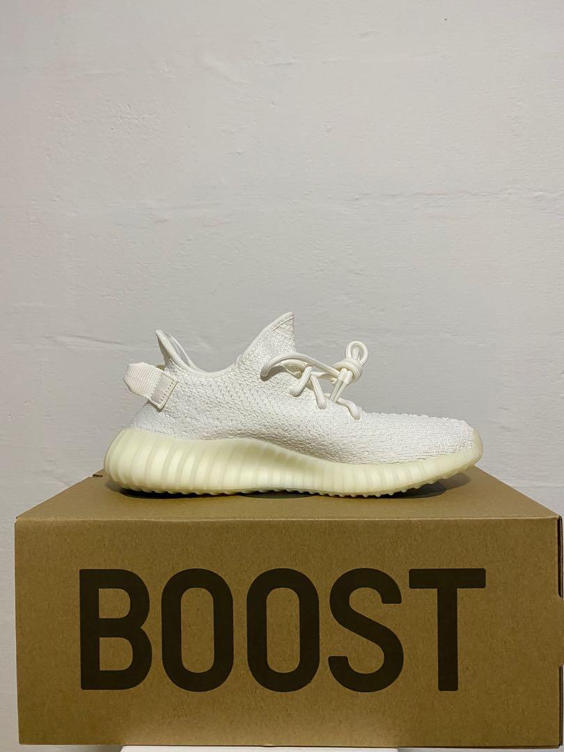 cream white yeezy 350
