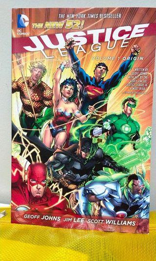 DC comics Justice League Origin Graphic Novel