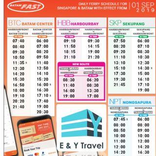 BATAM FAST FERRY E-TICKET