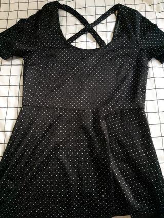 FREE SHIP H& M Polka Dot Dress