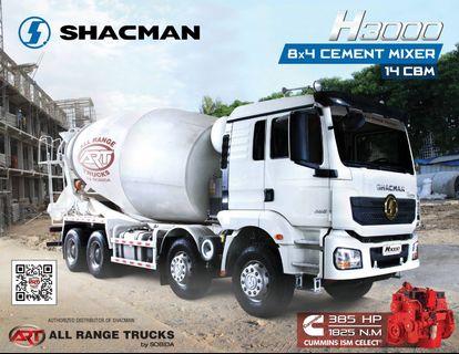 SHACMAN H3000 Cement Mixer Truck 8x4 12 wheeler