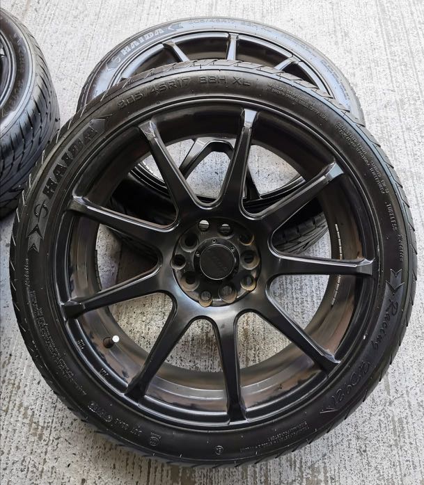 17” Rims 5x114.3 with 205/45 R17 Tyres