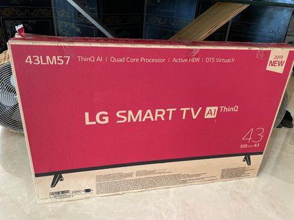LG smart AI 43 inch TV 