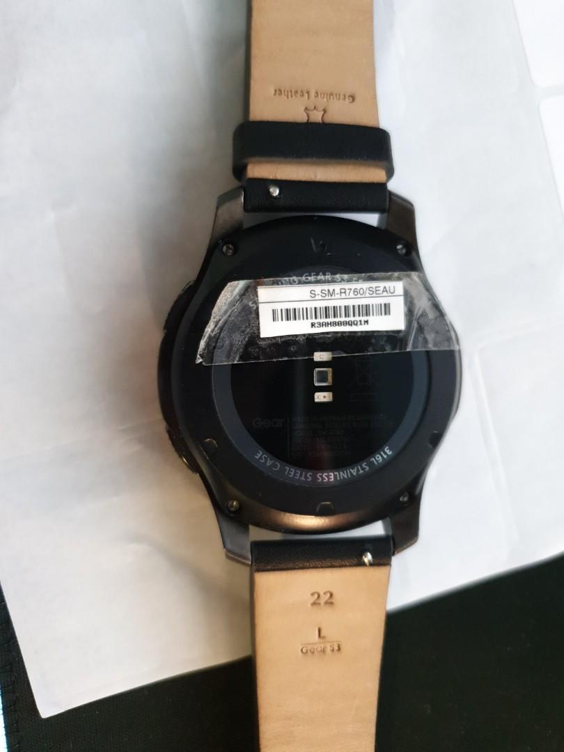 5201) Samsung Gear S3 Frontier 316L Stainless Steel Case, Mobile Phones \u0026  Gadgets, Mobile Phones, Android Phones, Samsung on Carousell