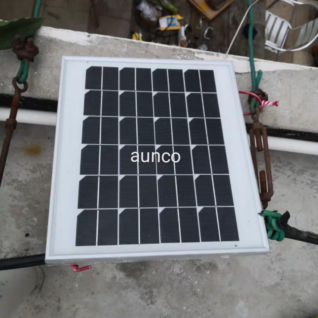 5w Dc Water Pump With 10w Solar Panel Outdoor Fish Tank