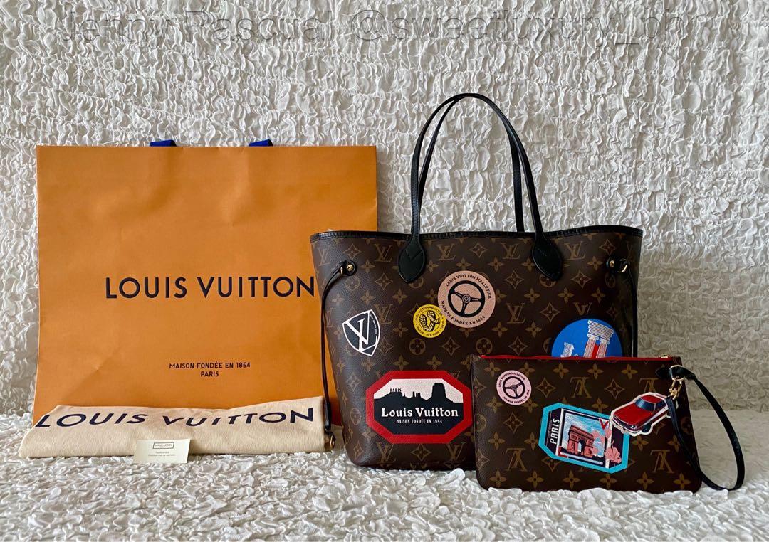 Louis Vuitton Neverfull MM Damier Ebene Cherry - A World Of Goods