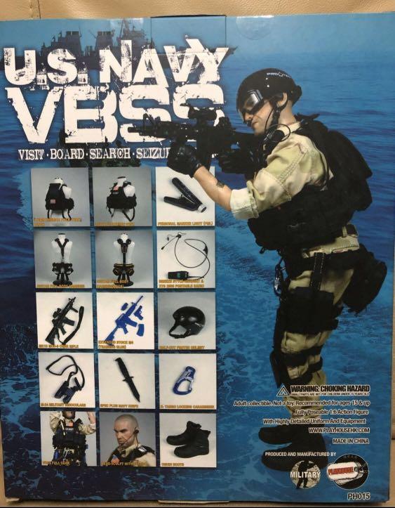 1/6 12インチサイズプレイハウス US.ネイビー VBSSチーム ミリタリー 1