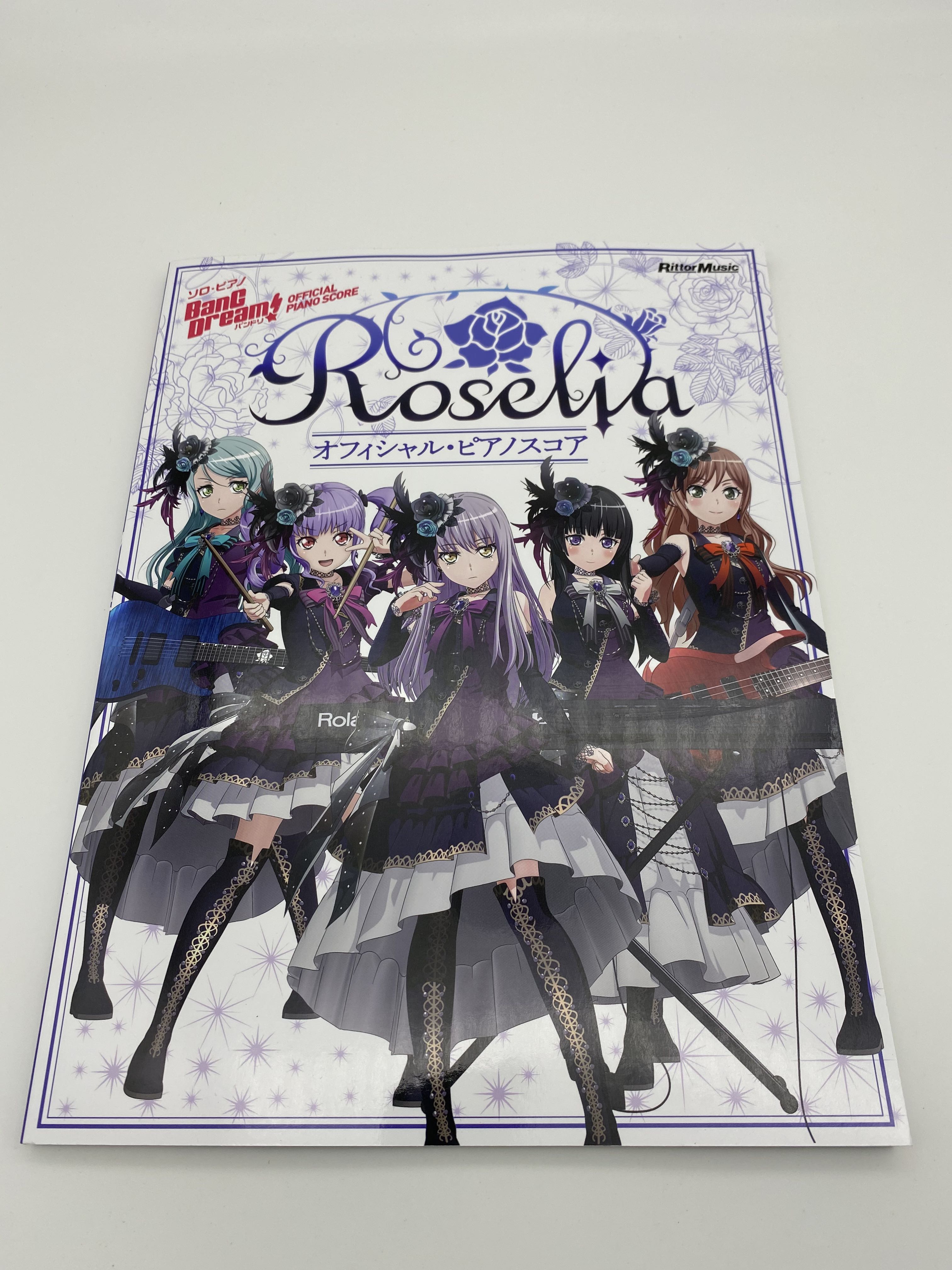  Bang Dream Official Solo Piano Score Roselia 