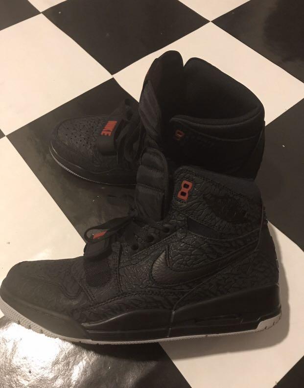 Air Jordan Legacy 312 black varsity red noir original