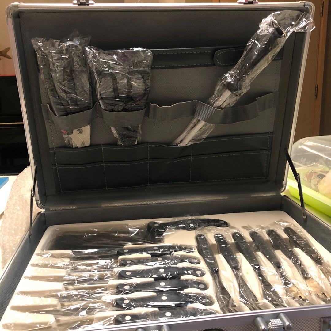 AMC knife, fork, scissors cutlery set, Furniture & Home Living