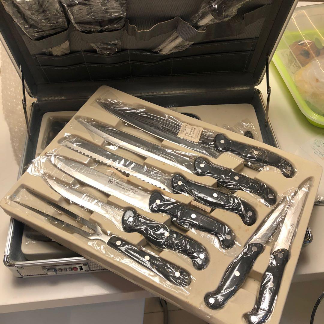 AMC knife, fork, scissors cutlery set, Furniture & Home Living