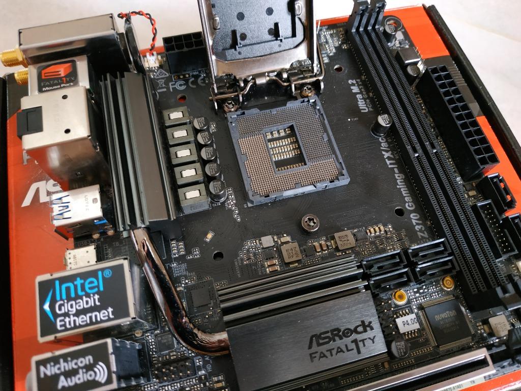 Asrock Fatal1ty Z370 Gaming Itx Ac Motherboard Electronics Computer Parts Accessories On Carousell