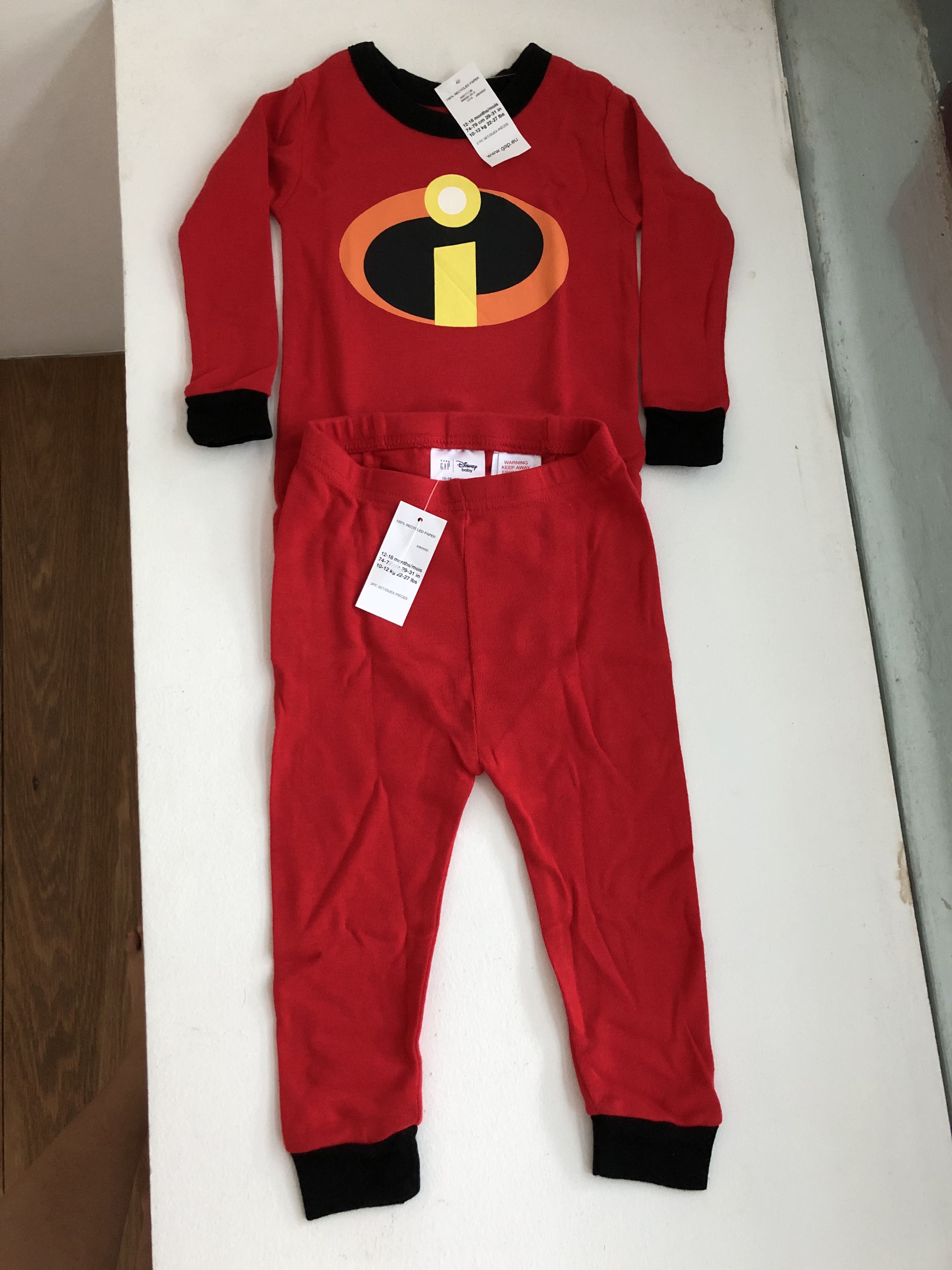 gap incredibles pajamas