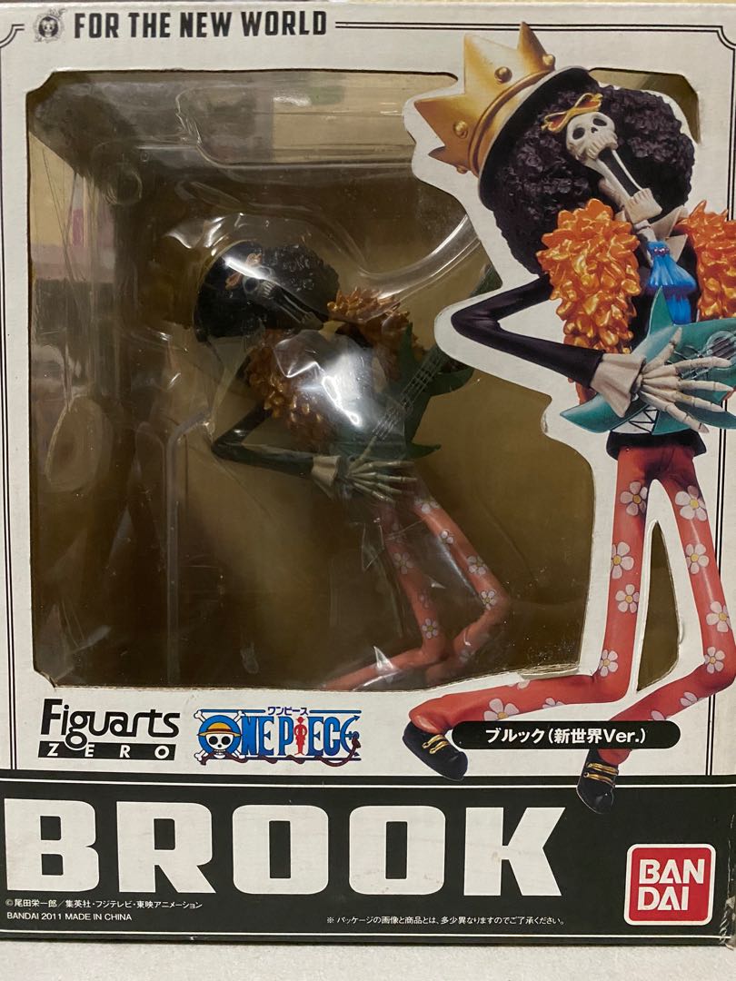 One Piece Figure Sh Figuarts For The New World Brook Hobbies Toys Toys Games On Carousell