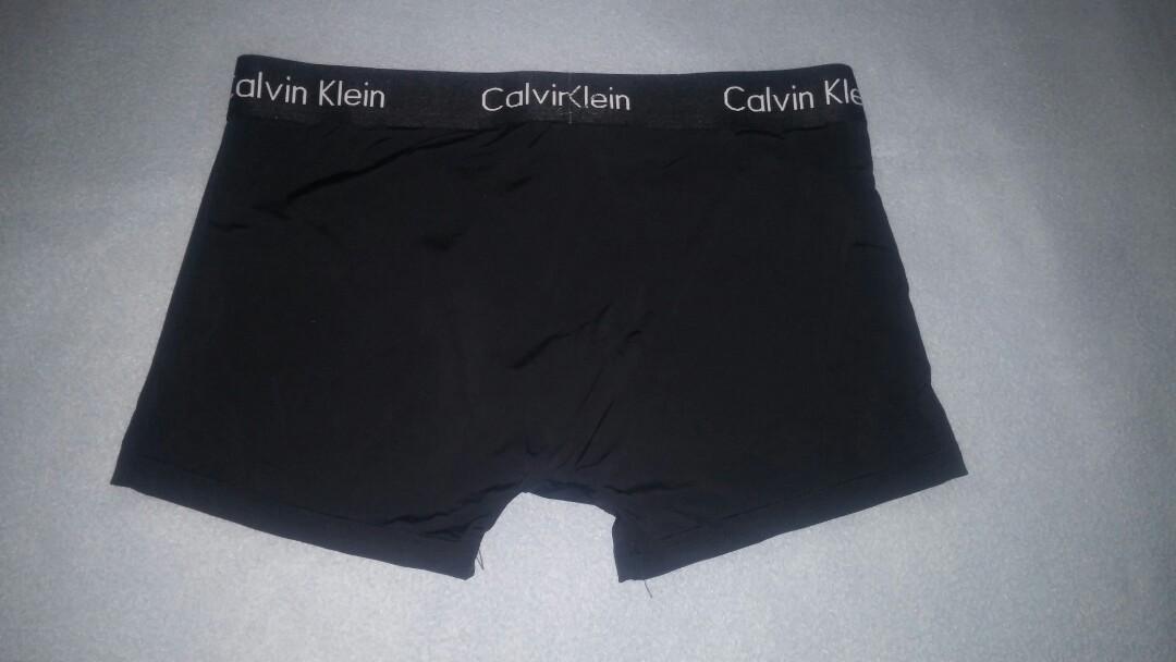 calvin klein polyester mens underwear