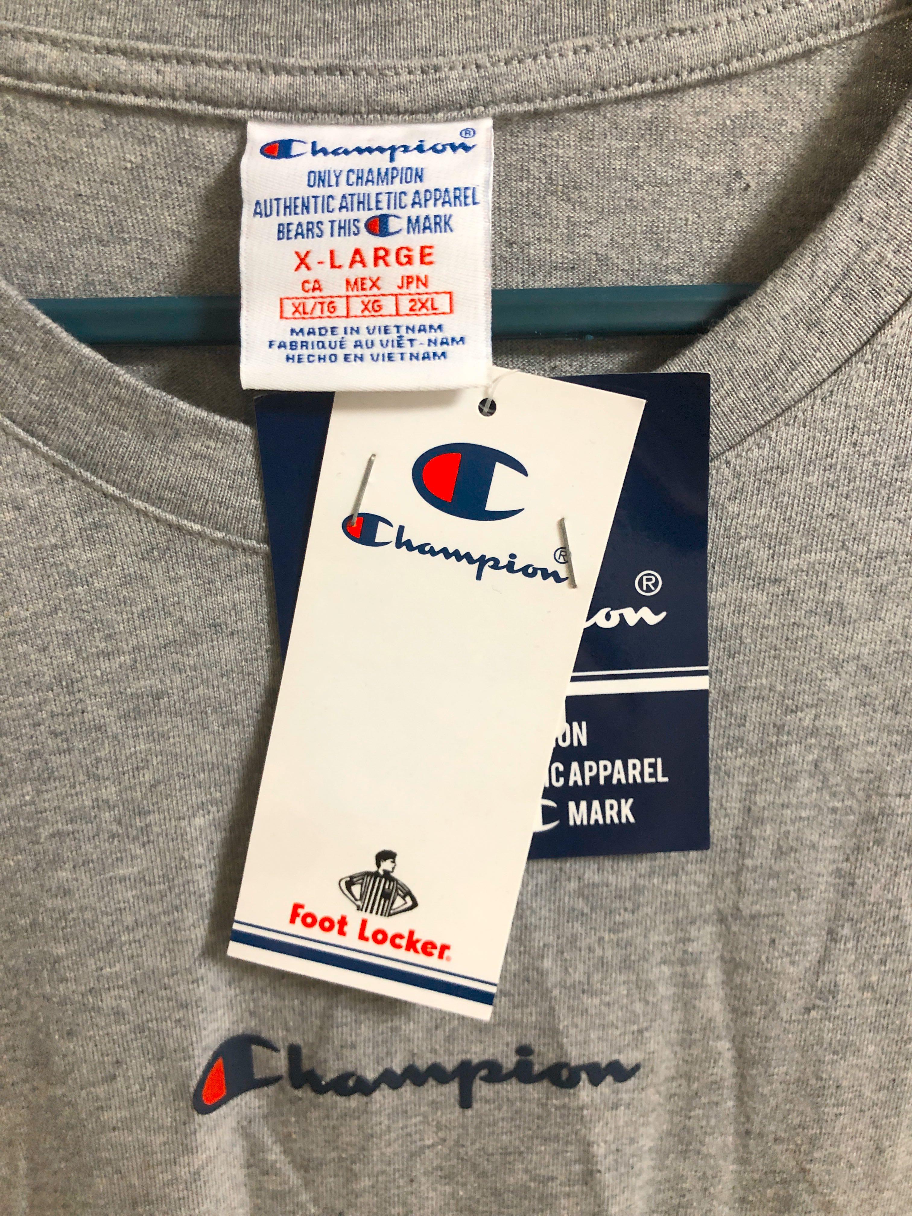 Champion tee tshirt in gray