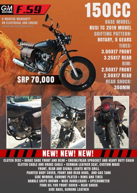 150cc shop classic bike
