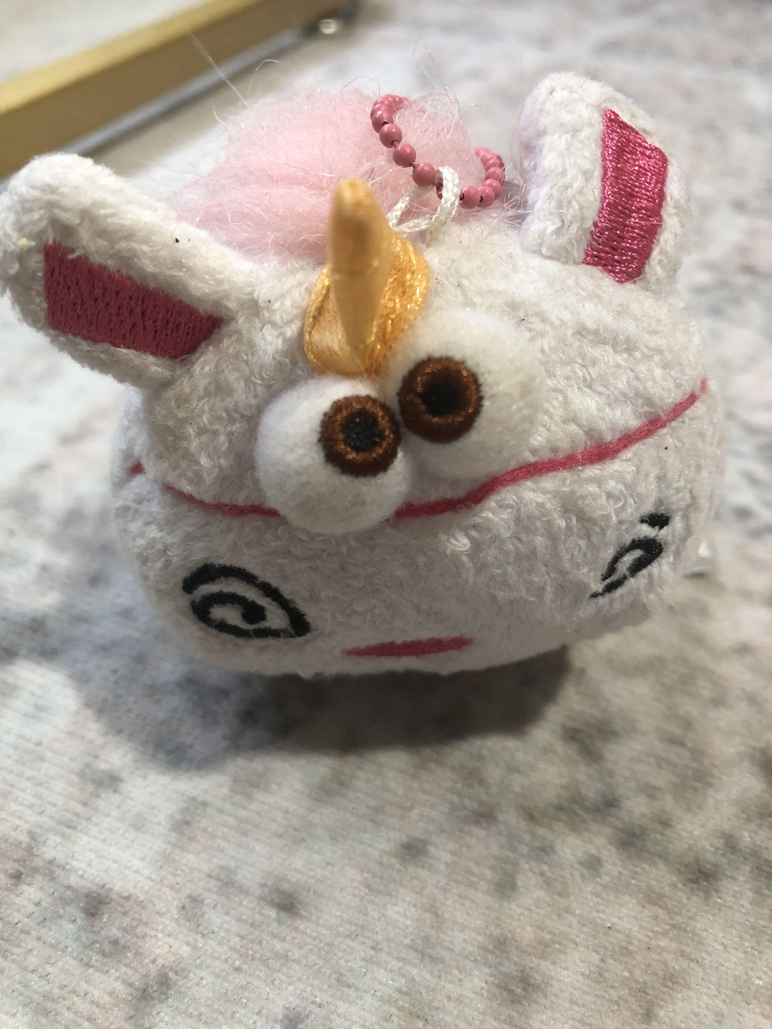 Despicable me unicorn keychain