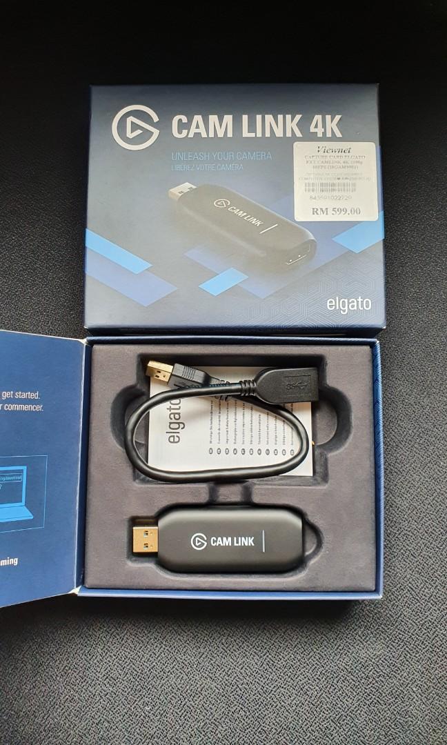 Elgato Cam Link 4k Compact Hdmi Capture Device Usb 3 0 Electronics Others On Carousell