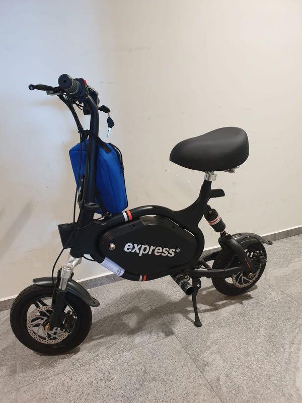 Escooter electric scooter UL2272 approved seated scooter lta compliance DYU Sports Equipment PMDs E Scooters E Bikes E Scooters E Bikes on Carousell