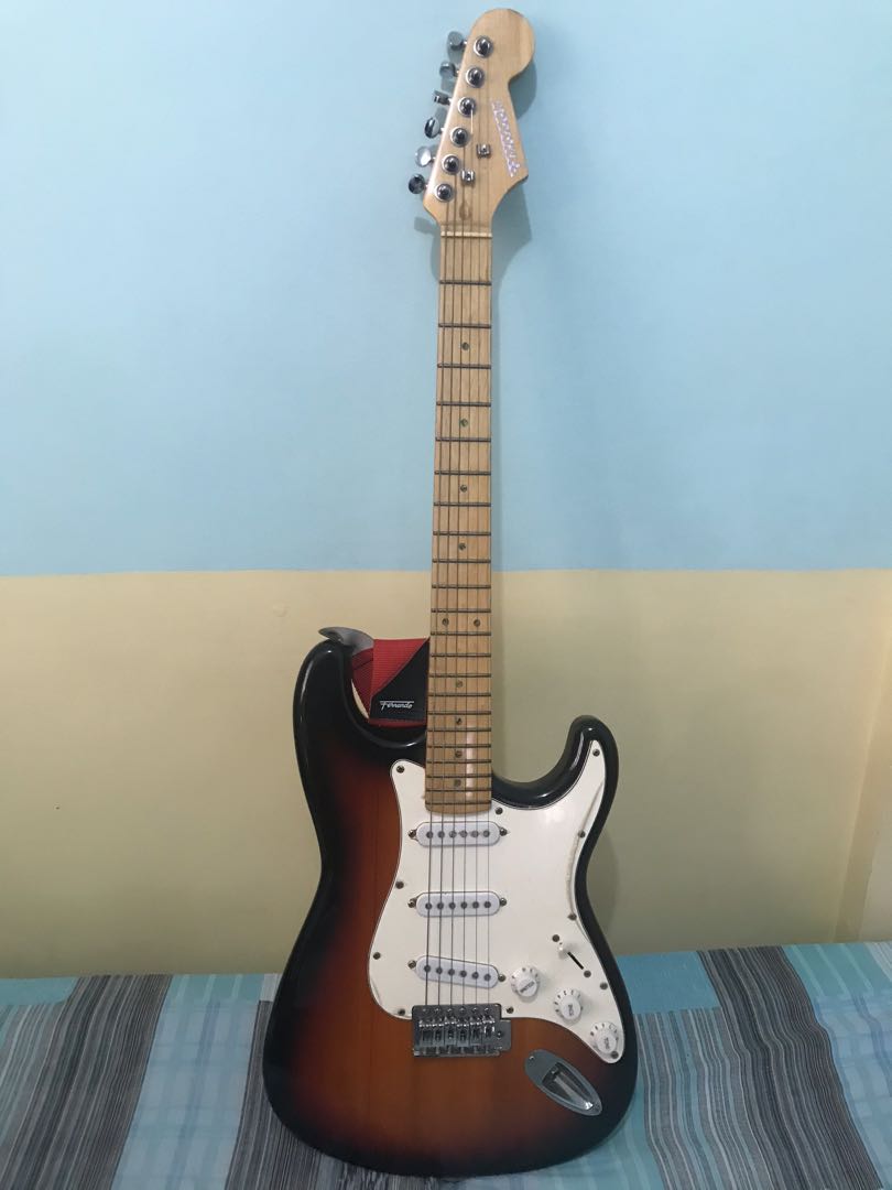 Fernando Stratocaster Electric Guitar Hobbies Toys Music