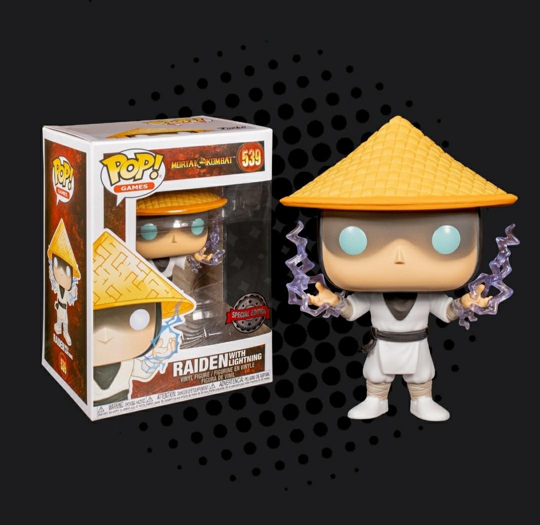 raiden with lightning funko pop