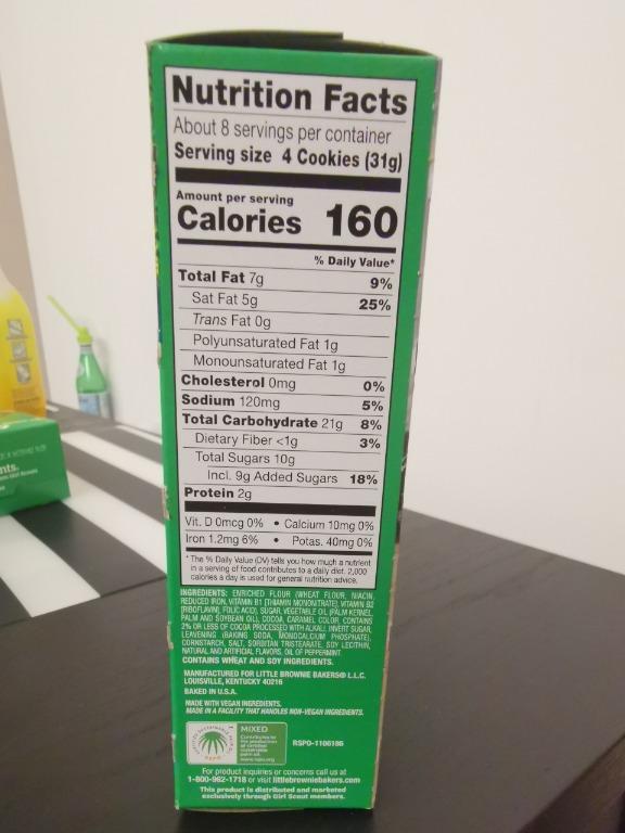 Girl Scout Cookies from USA, (Thin Mints), Food & Drinks ...
