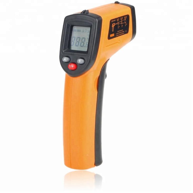 Gun Type Industrial Thermometers Digital Non Contact Portable