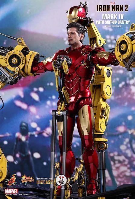 Hot Toys 1/6 Mms462 D22 Iron Man 2 Iron Man Mk4 Mark Iv With Suit-Up Gantry  Set Diecast Collectible Figure Misb, Hobbies & Toys, Collectibles &  Memorabilia, Fan Merchandise On Carousell
