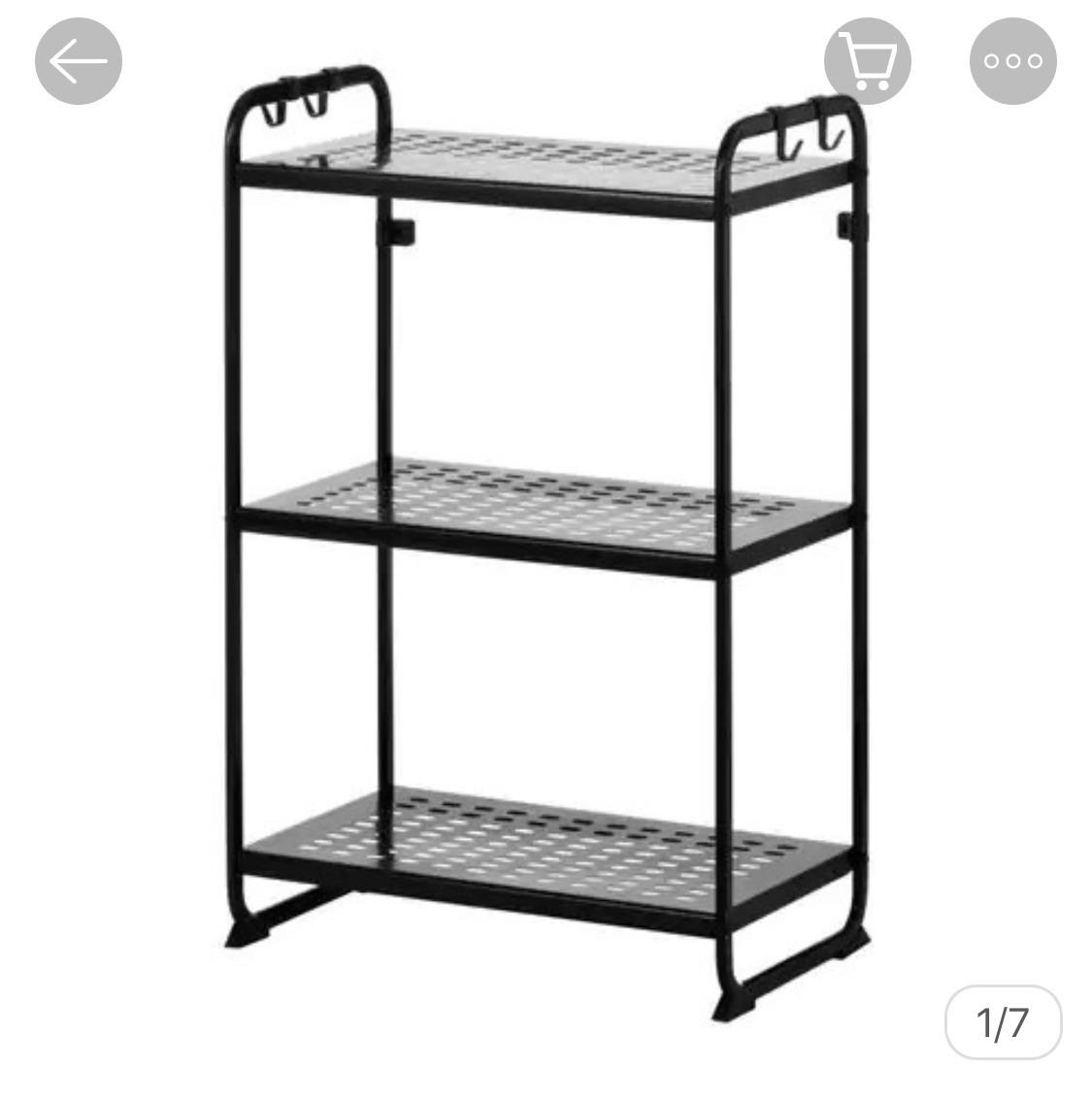 Ikea rack, Furniture & Home Living, Furniture, Shelves,