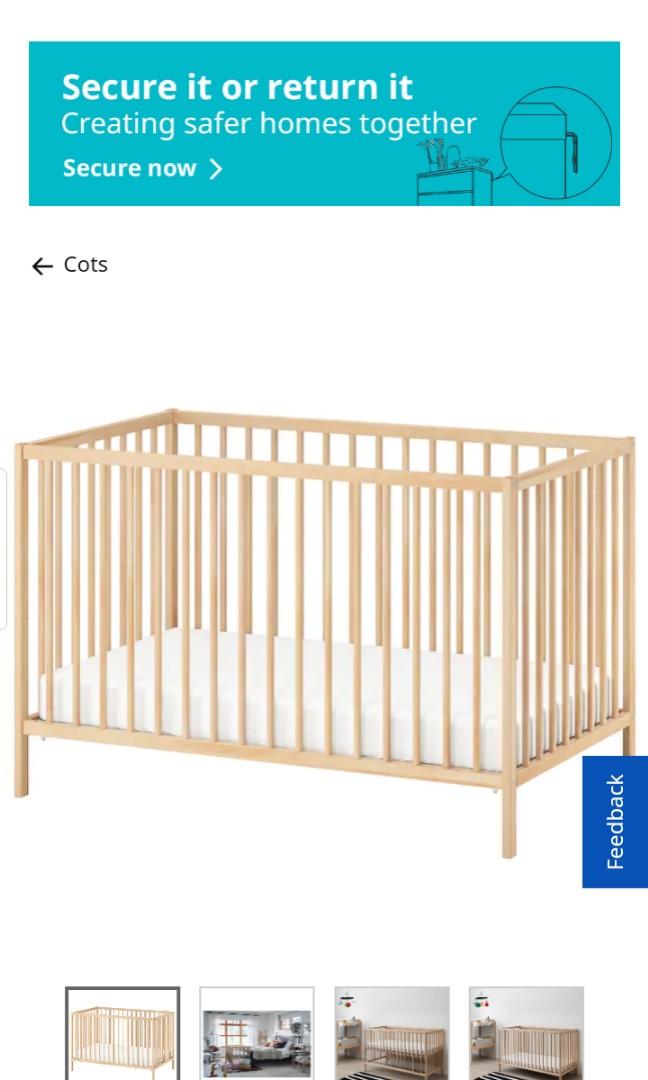 harga baby cot ikea