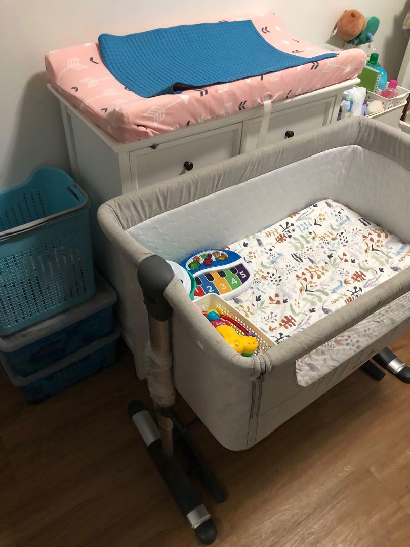 Little Green Co Sleeper Mini Bed Babies Kids Baby Nursery