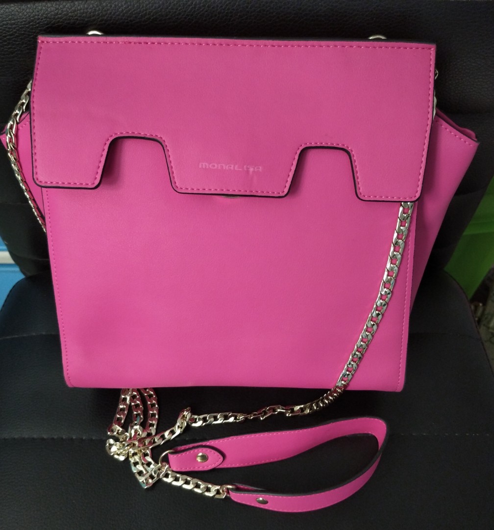 Monalisa sling bag(pink)