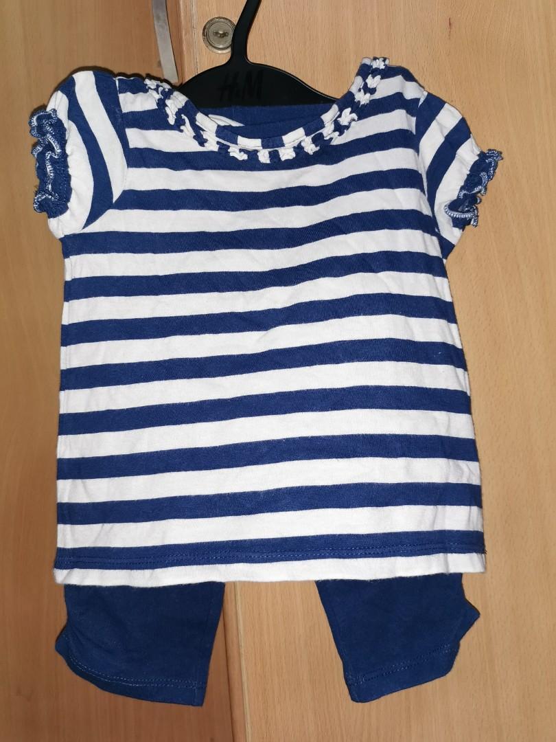 navy blue leggings for baby girl
